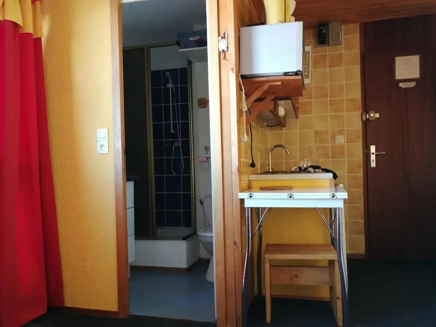 Studio in Plagne Village, With Wonderful Mountain View and Furnished B