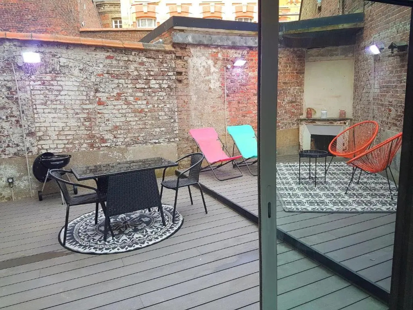 Suite Melody double balnéo, home-cinéma, terrasse à Dieppe