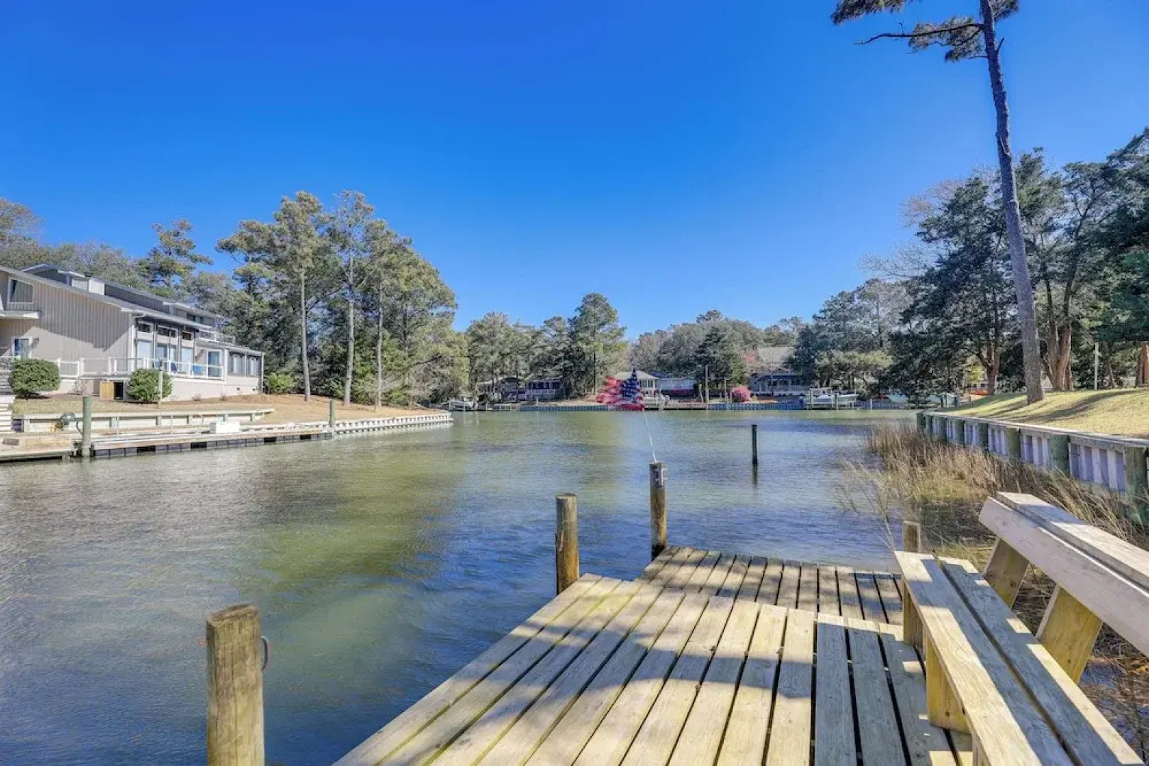 Waterfront Pine Knoll Shores Gem w/ Boat Dock