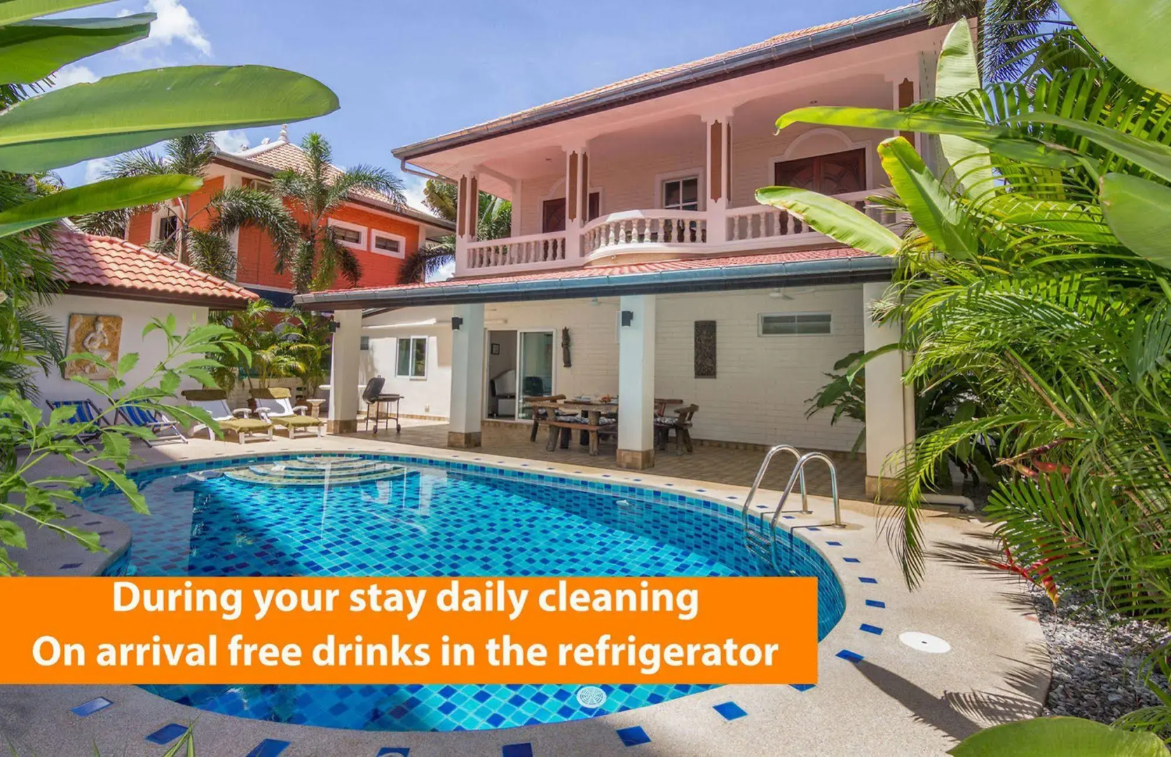 Villa Waree 5 minutes from City and Beach