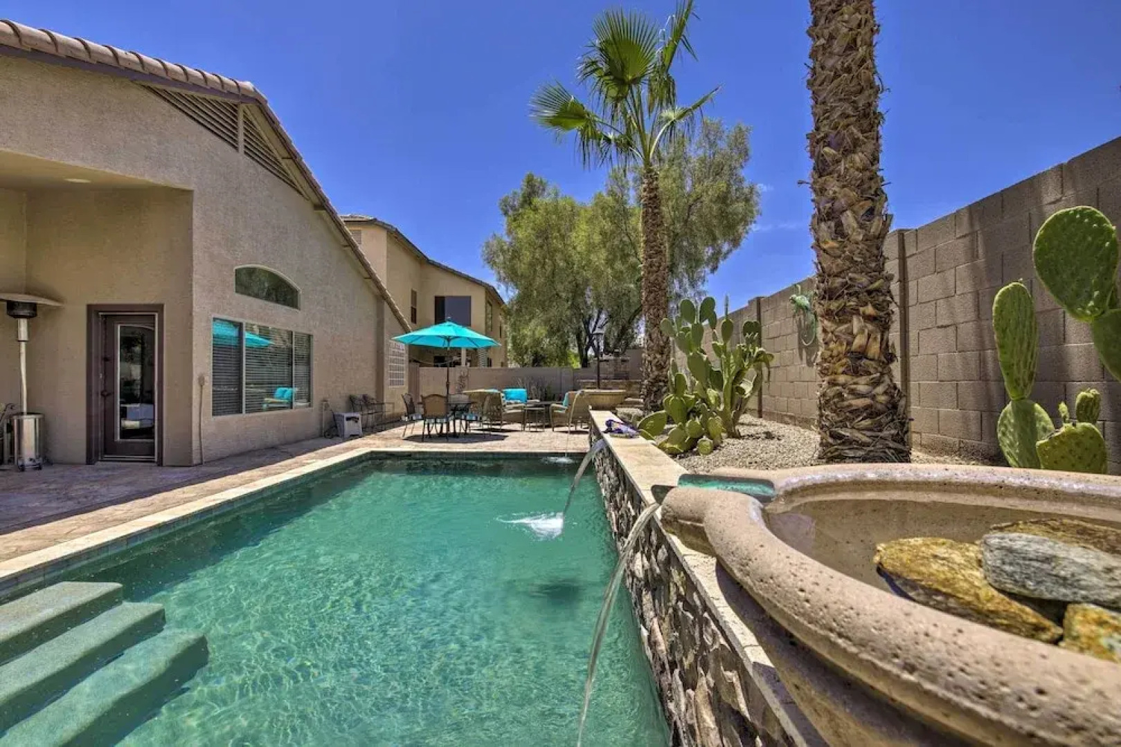 Chic Maricopa Getaway w/ Outdoor Oasis & Pool