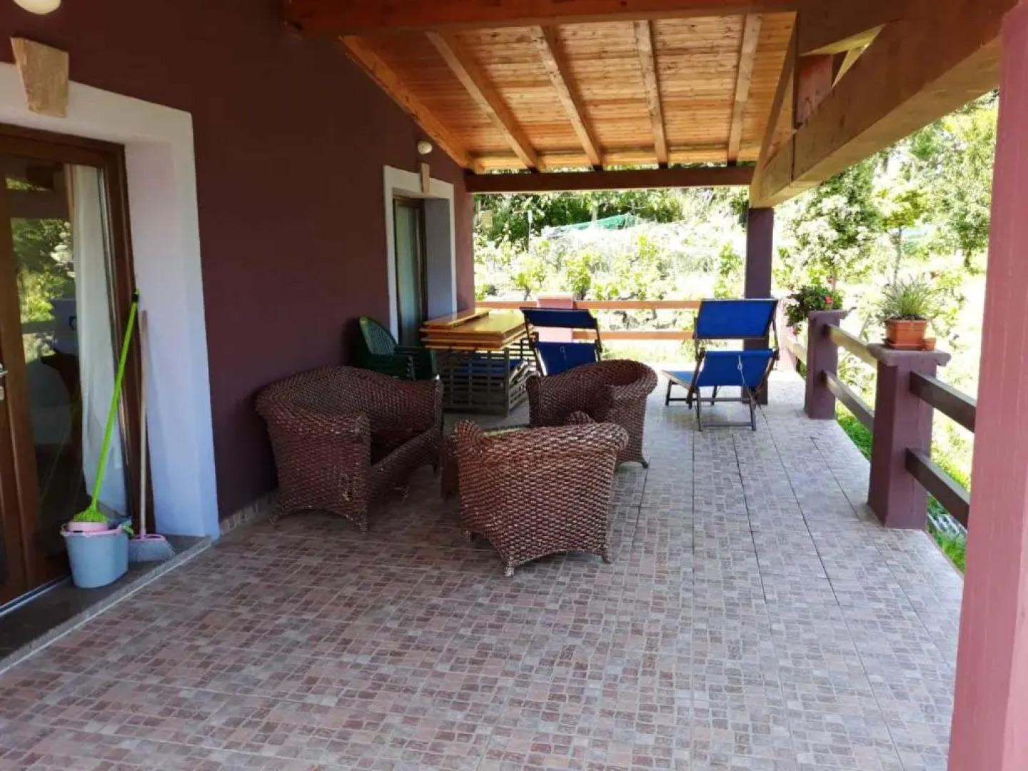 2 bedrooms appartement with sea view enclosed garden and wifi at Sassari