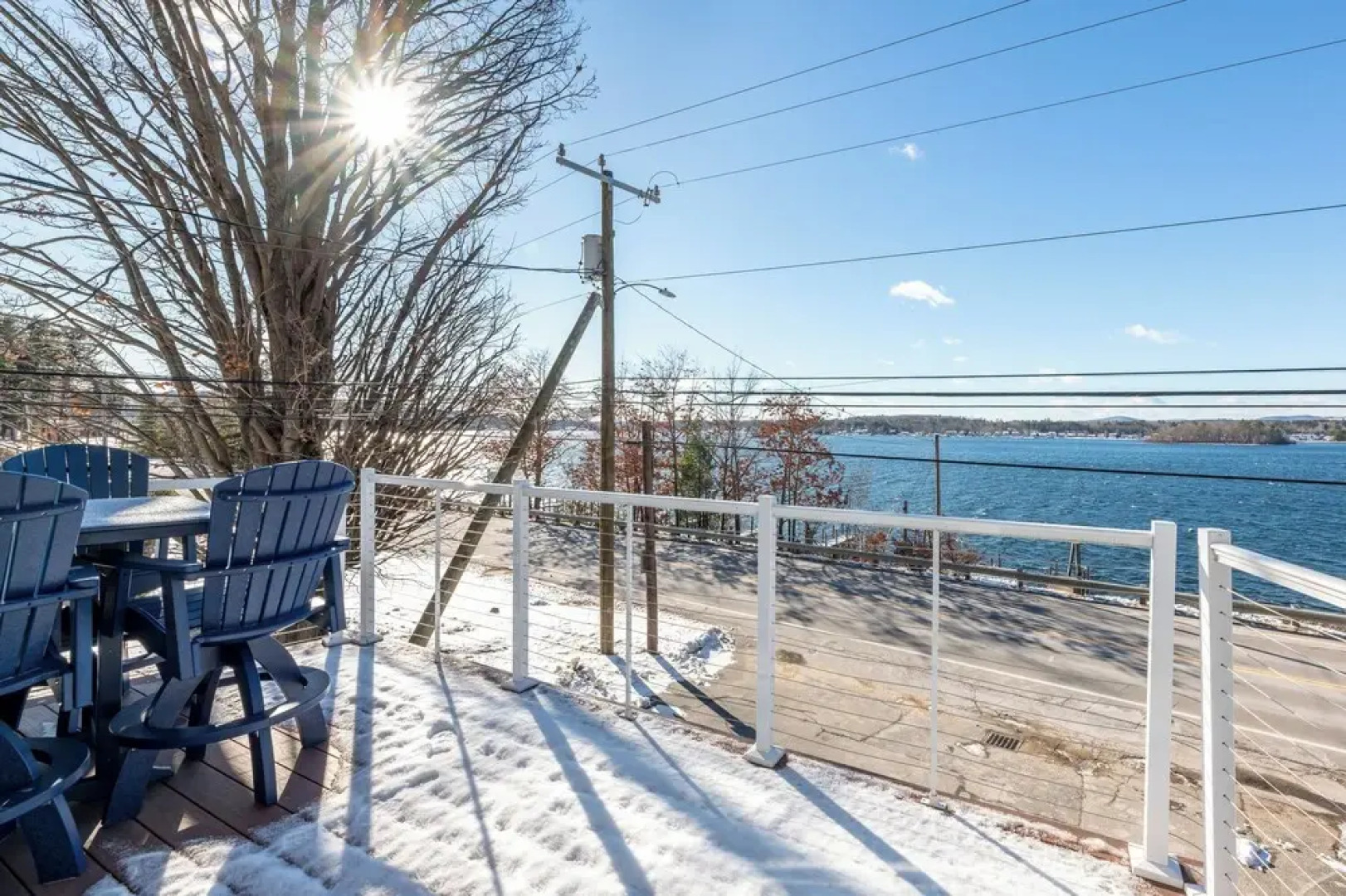 Steps to Beach: Lake-view Laconia Getaway!