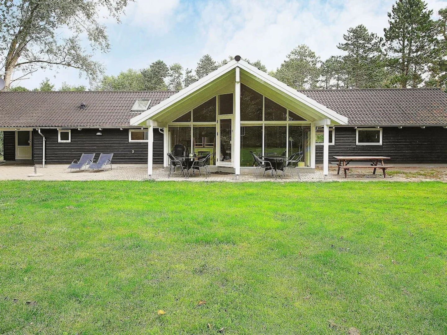 Modern Holiday Home in Ålbæk With Roofed Terrace