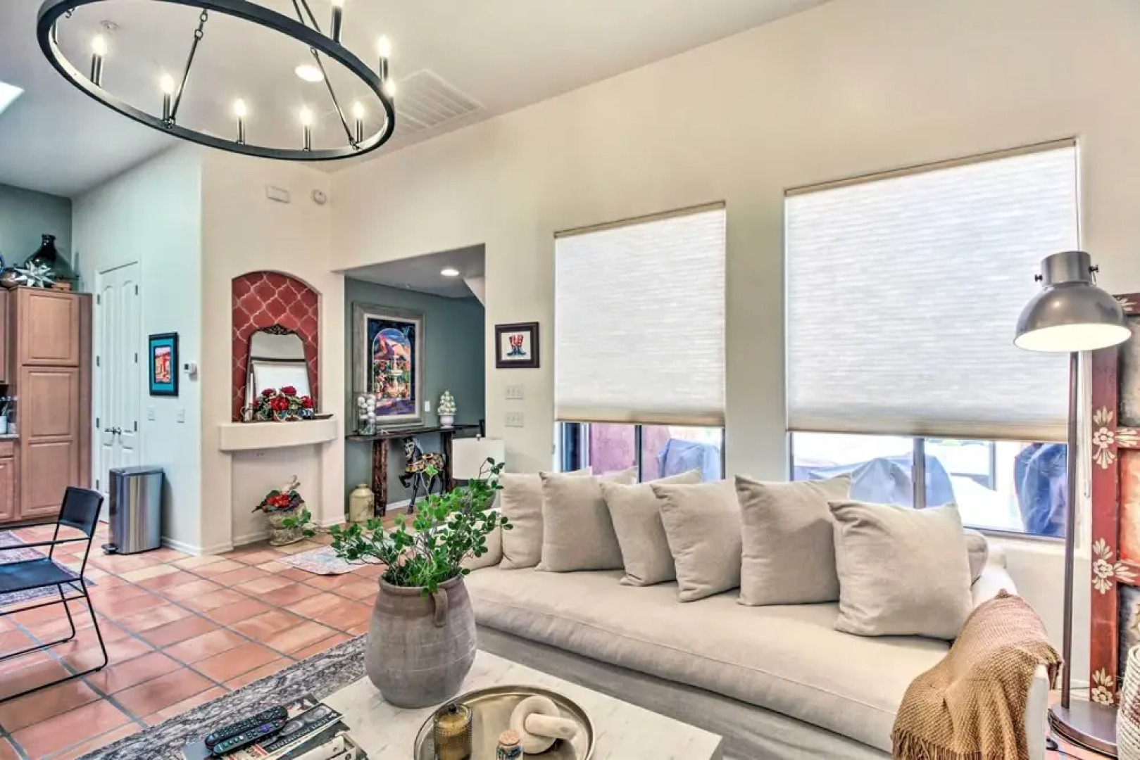 Sunny Adobe Retreat w/ Hot Tub & Mtn Views!