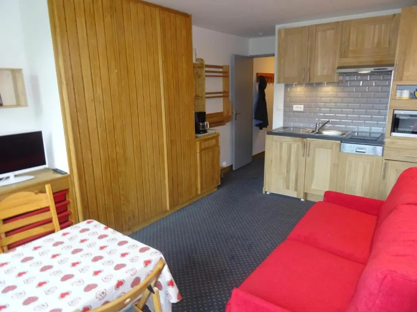 Appartement Les Arcs 1600, 1 pièce, 3 personnes - FR-1-411-533