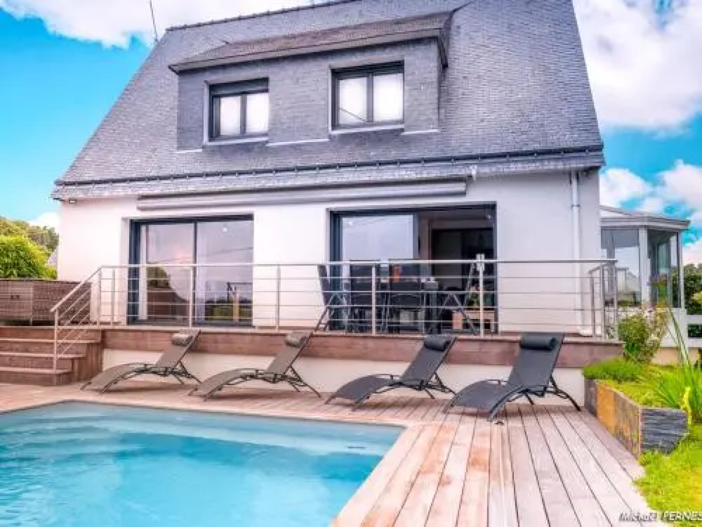 House Guidel Maison 4 Chambres Dont 1 En Rdc Avec Piscine 4X7