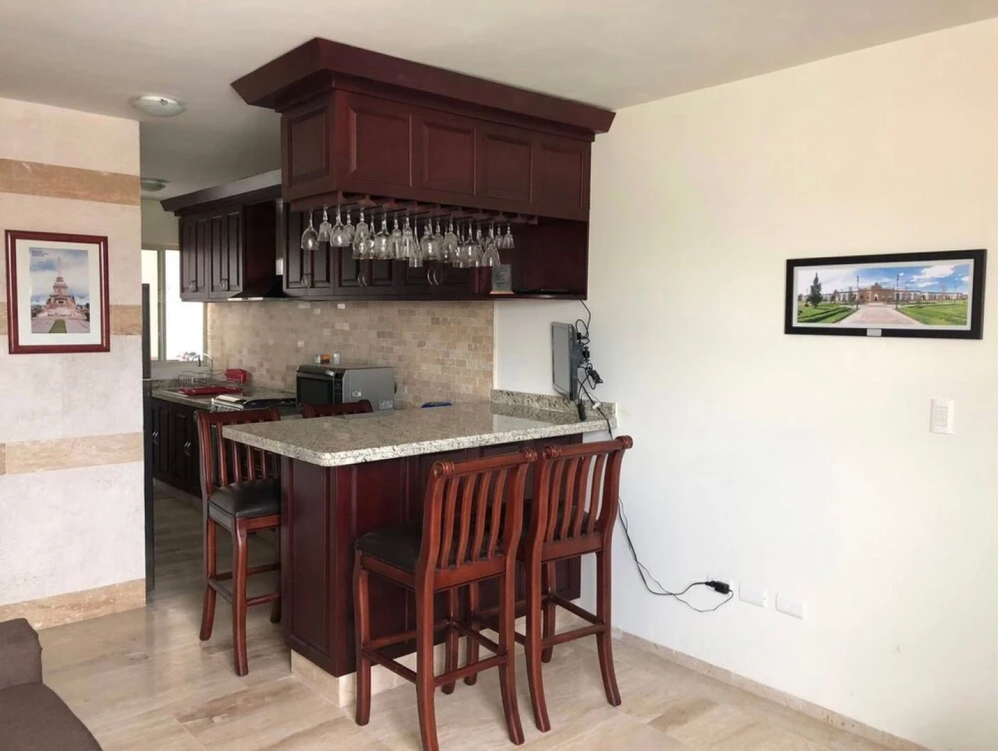 Apt 2 BR1BT cerca de zona centro