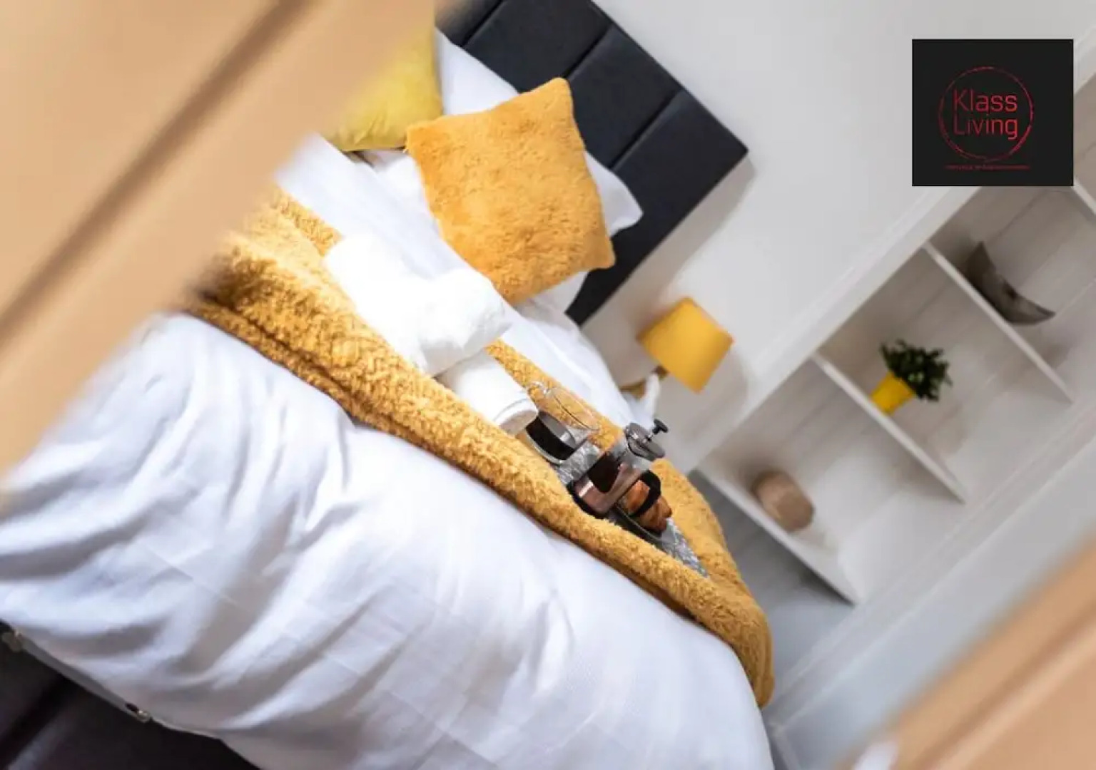 One Bedroom Apartment by Klass Living Serviced Accommodation Coatbridge - Albion Apartment with Wifi and Parking