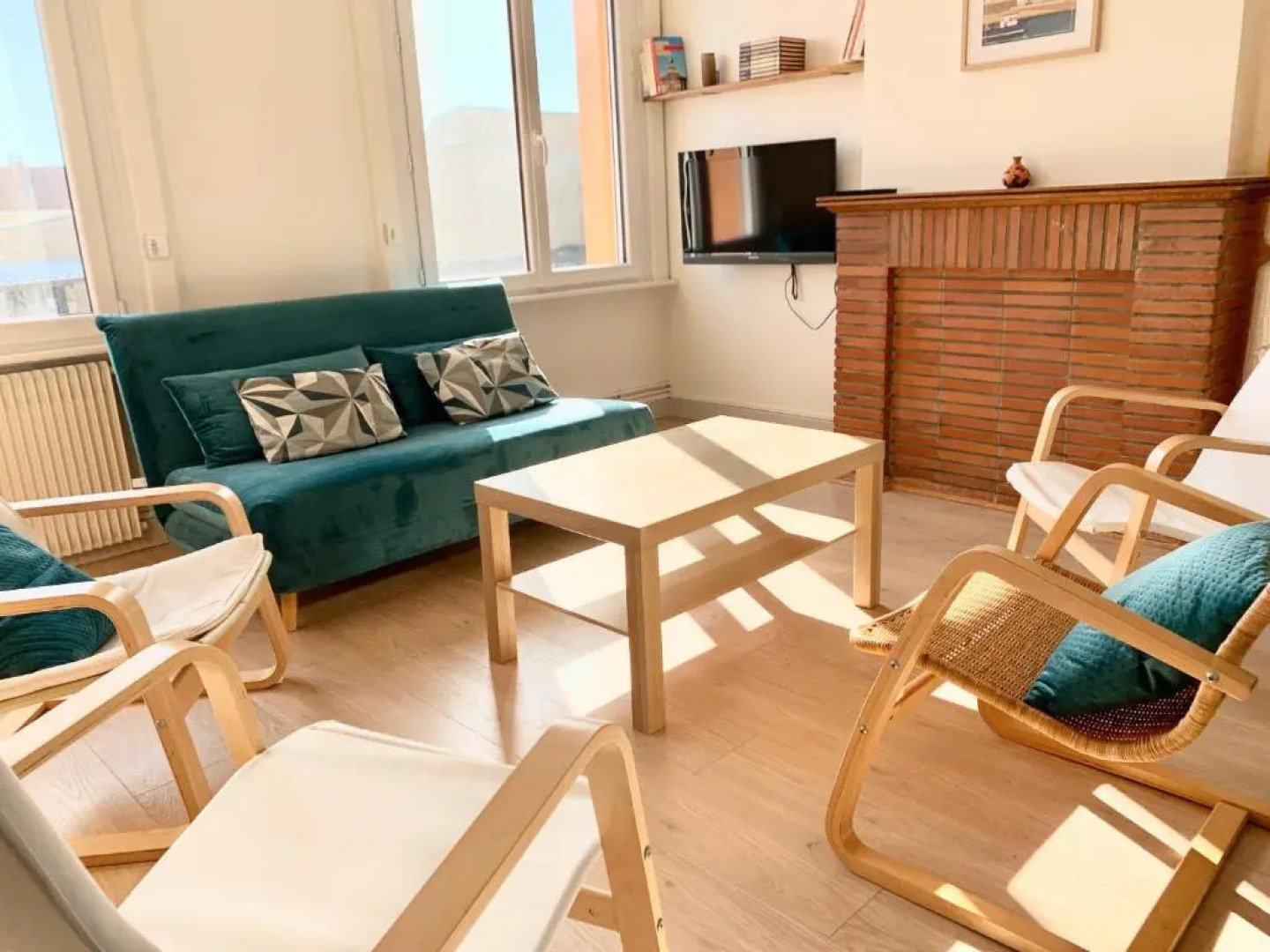 Appartement La Rafale - accès privé plage - jardin - arrivée autonome