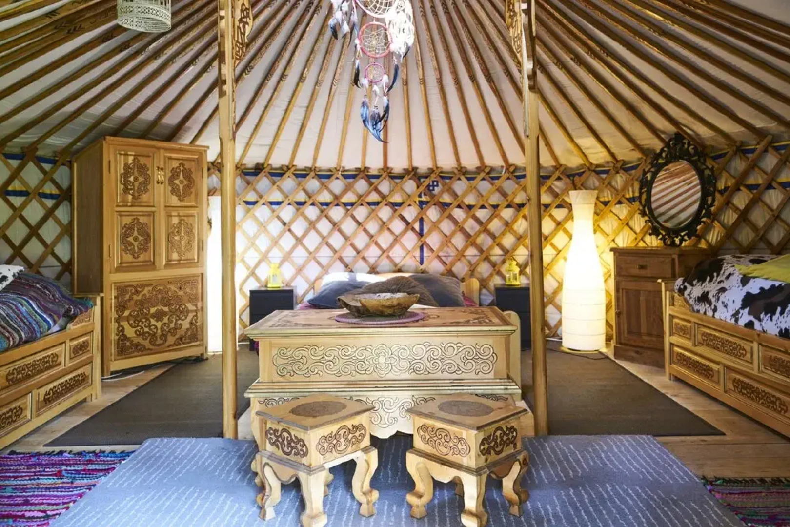 Yourtes Camping Le Reclus