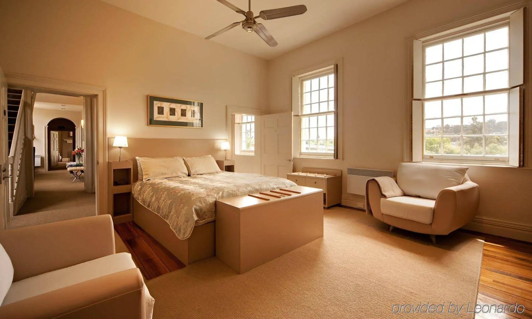 The Woodbridge Waterfront Rooms.