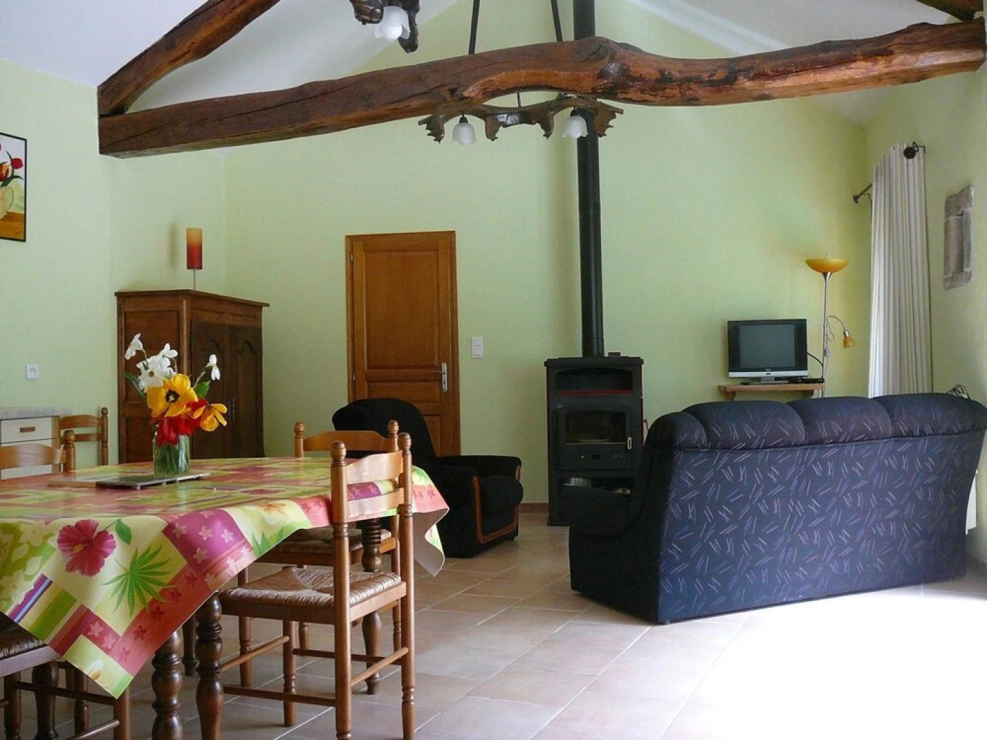 Mansion With 2 Bedrooms in Pousthomy, With Wonderful Mountain View, Furnished Terrace and Wifi