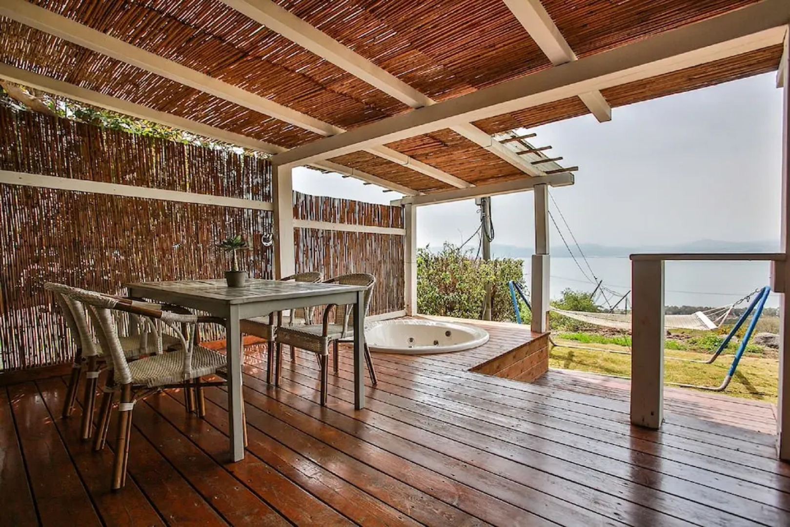 The White Cabins - View