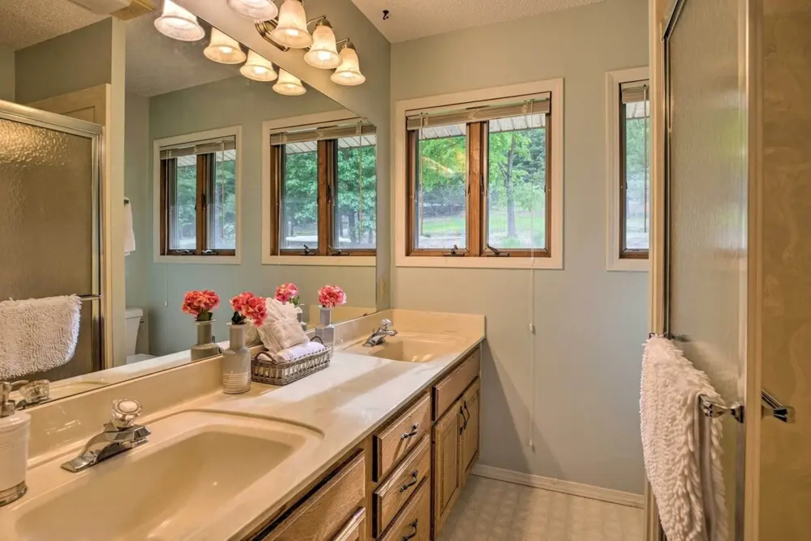 Grand Rogers Lake Home w/ Game Room & Scenic Views