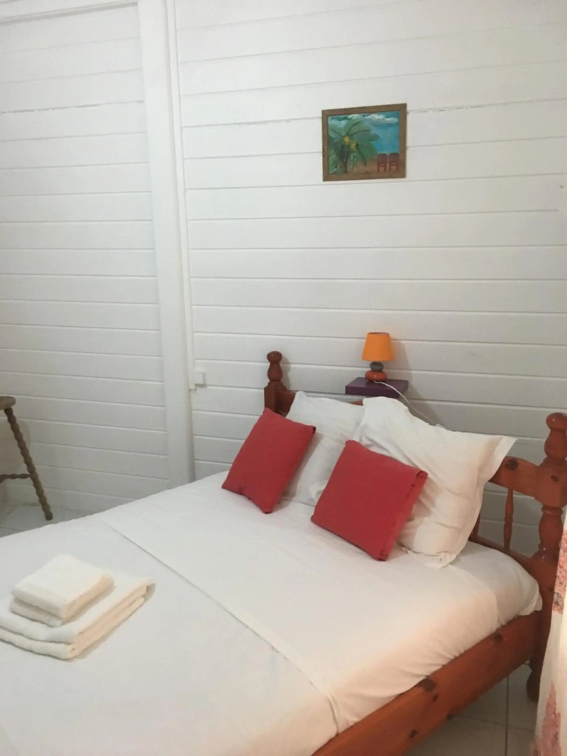 Villa de 3 chambres avec vue sur la mer piscine privee et jardin clos a Le Carbet a 2 km de la plage