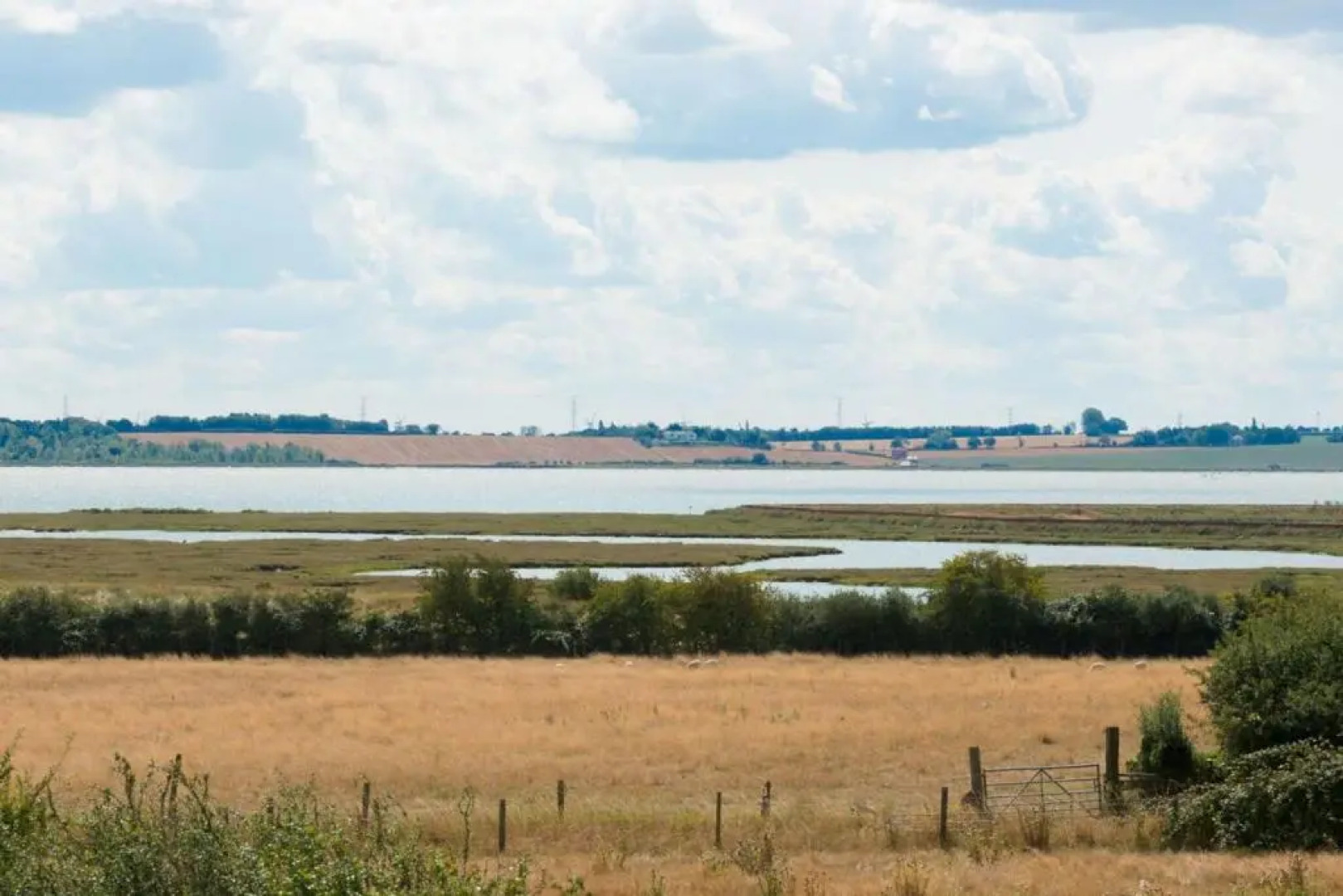 The Hexagon wow What a Location Views Over the Essex Marshes and sea
