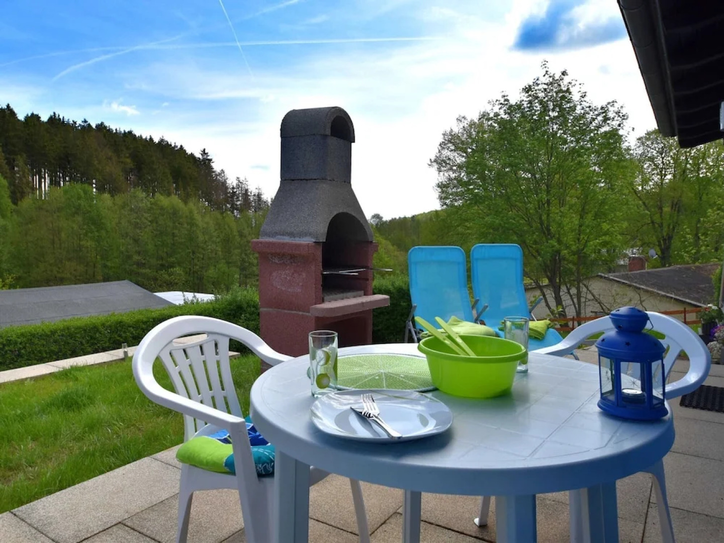 Cosy Holiday Home in Güntersberge Harz With Wood Stove & 2 Terraces