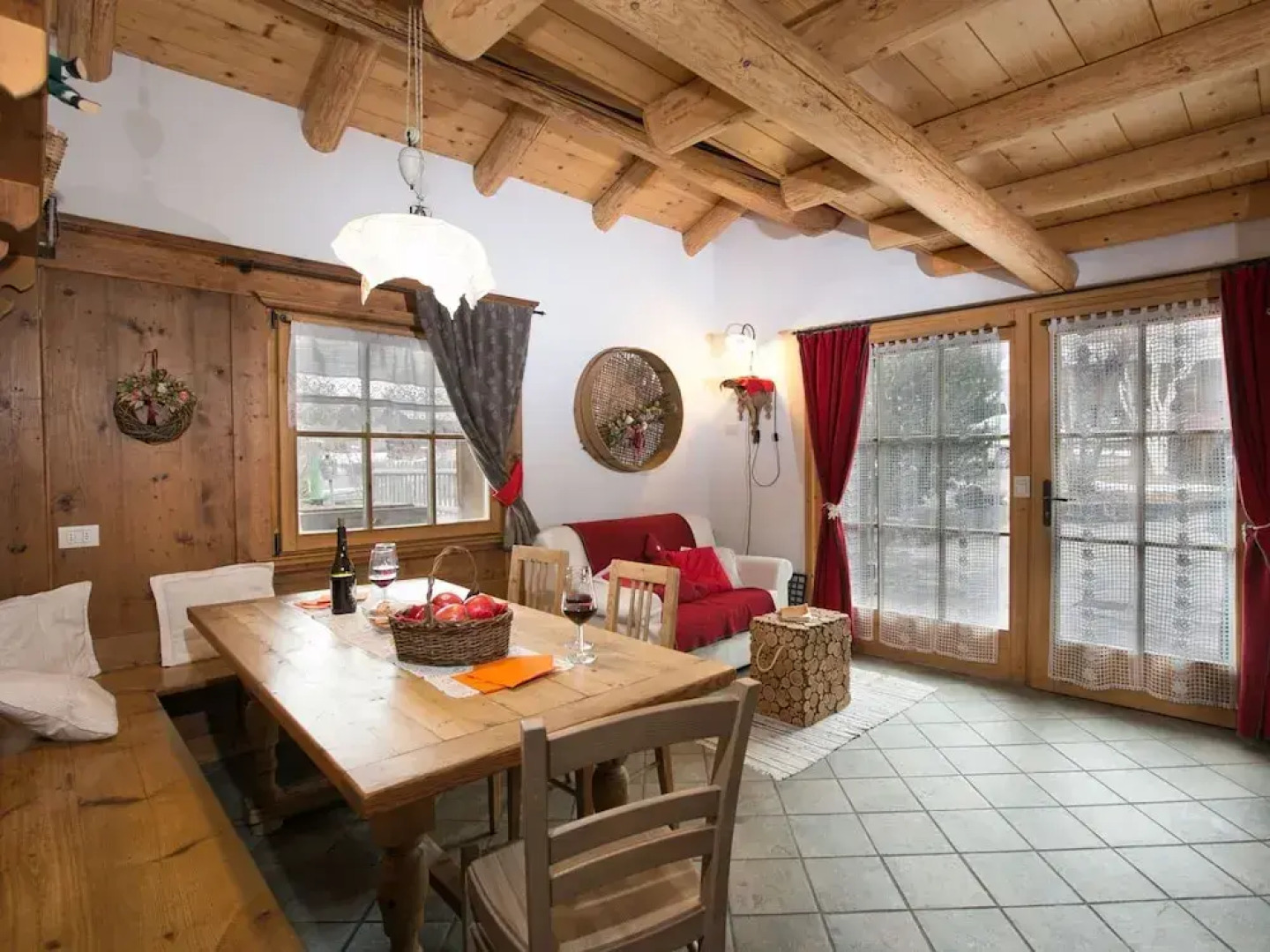 Typical Cottage in Bellamonte Italy with Hot Tub