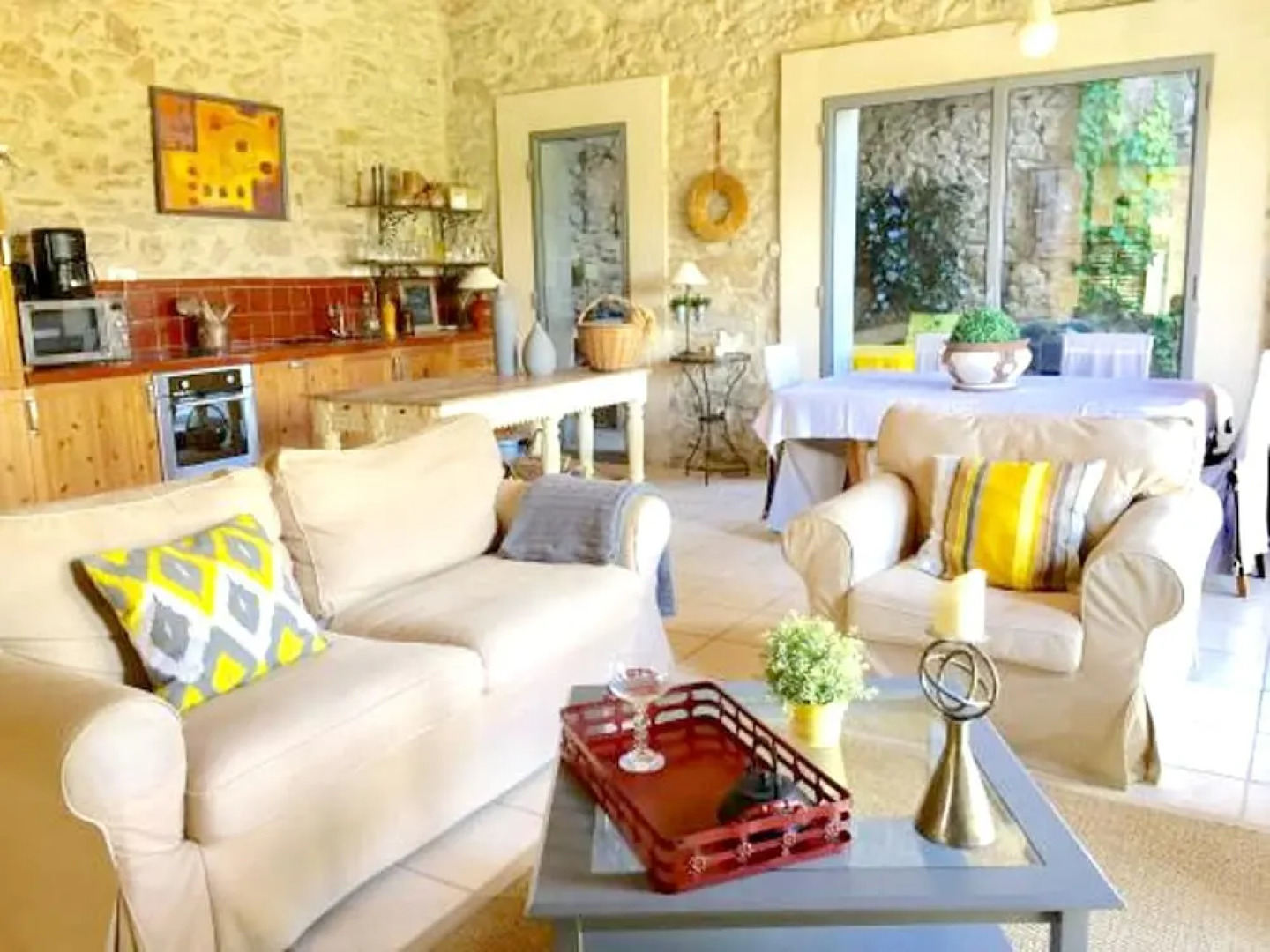 Villa With 4 Bedrooms in Pouzols Minervois , With Private Pool, Enclos