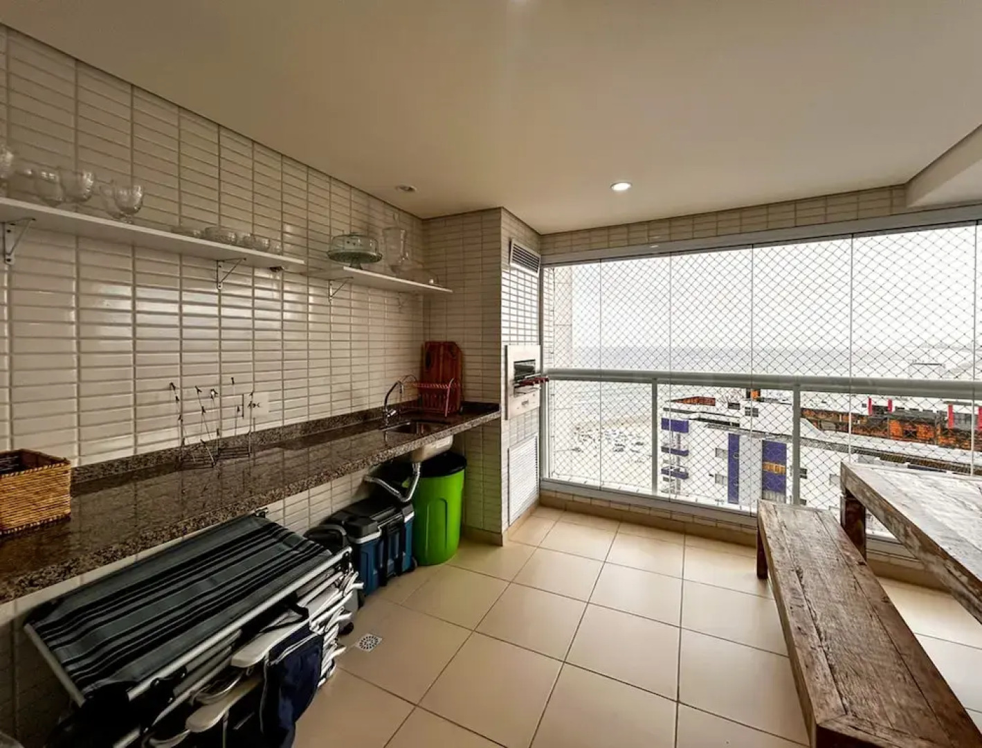 Timo Apto de Frente Para Praia do Boqueir o SP