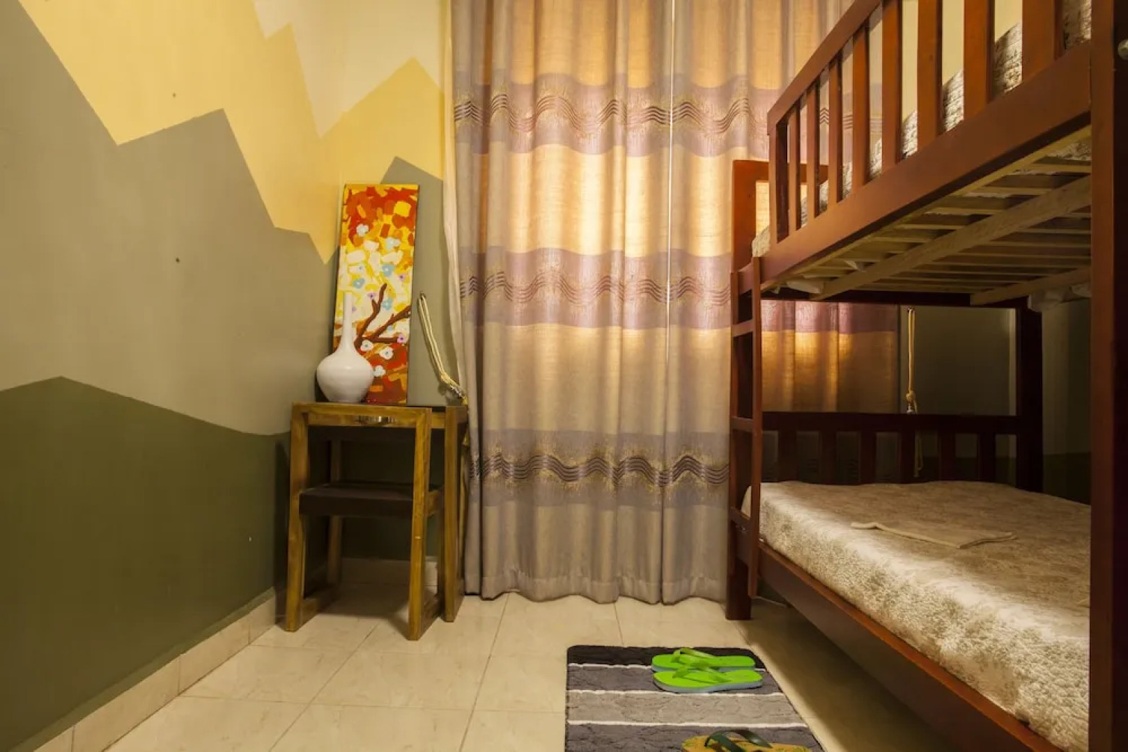 Three Bedroom art themed apartment