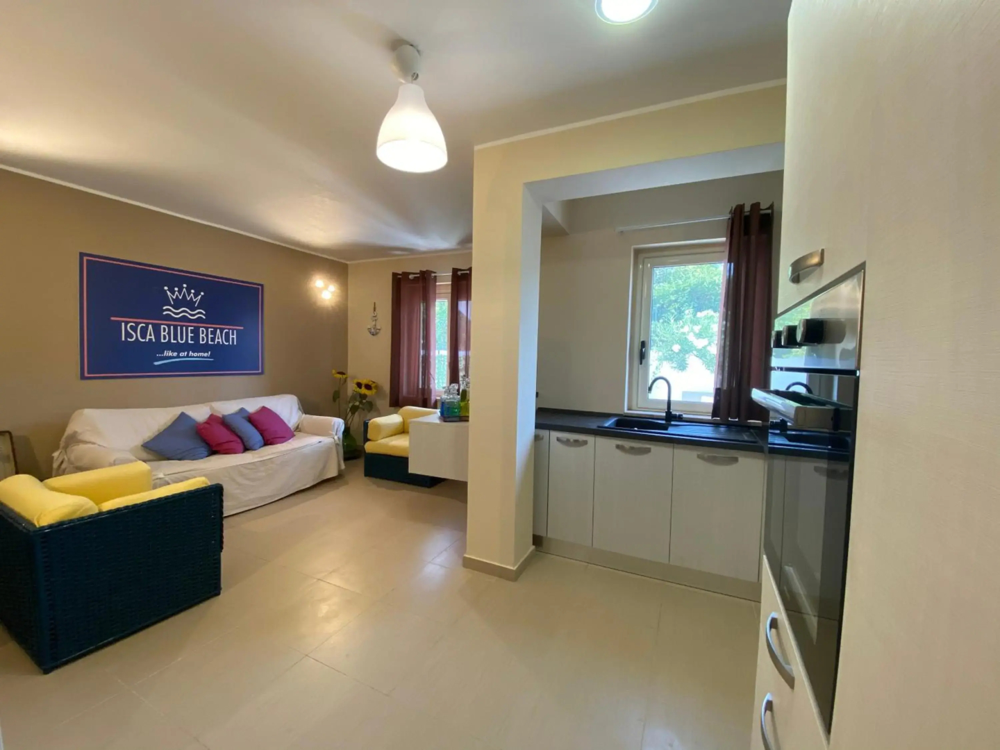 ISCA BLUE BEACH - Casa in Villa sul mare, Locazione Turistica, max 7 posti