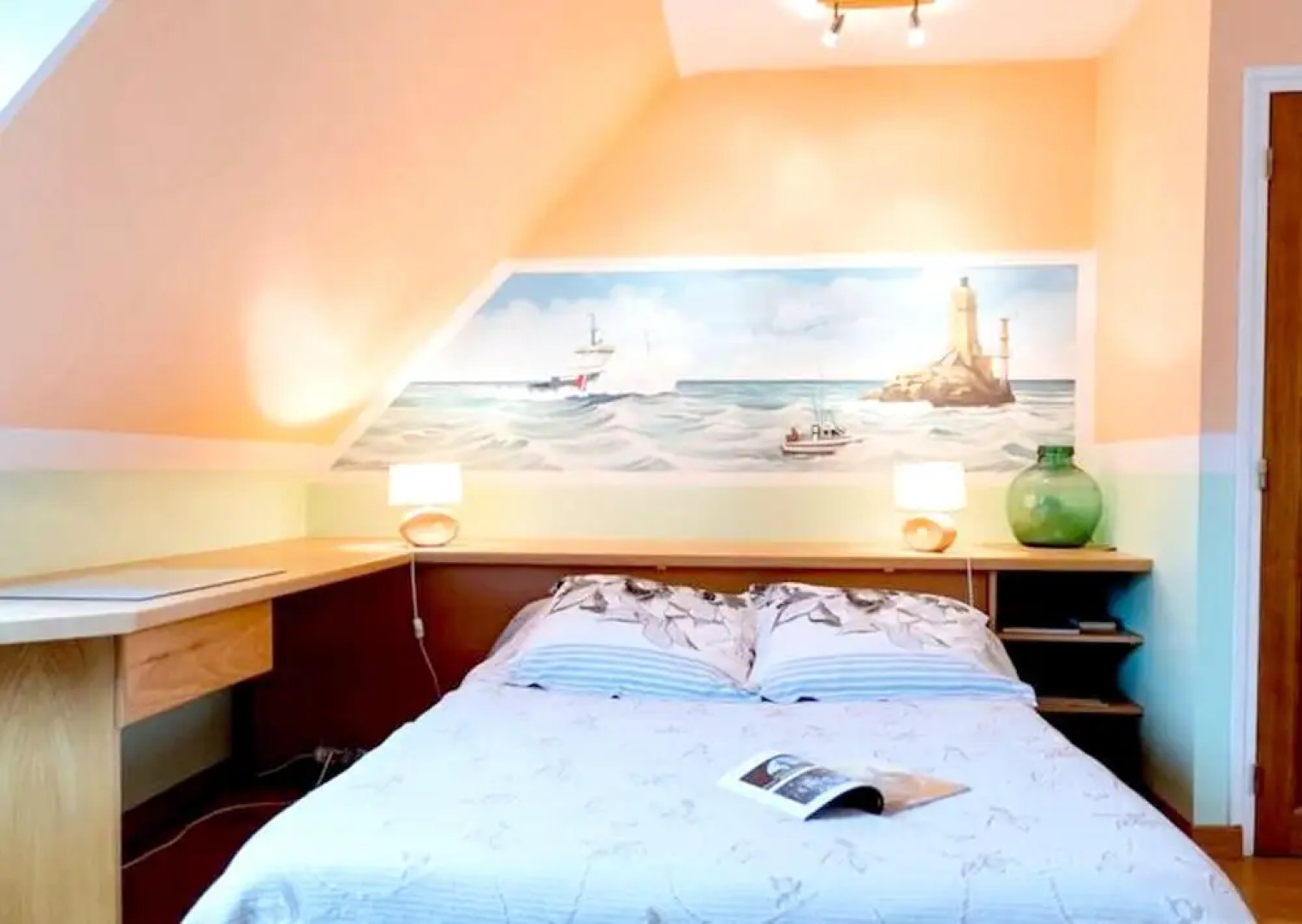 House With 3 Bedrooms in Brélès, With Wonderful Lake View, Furnished G