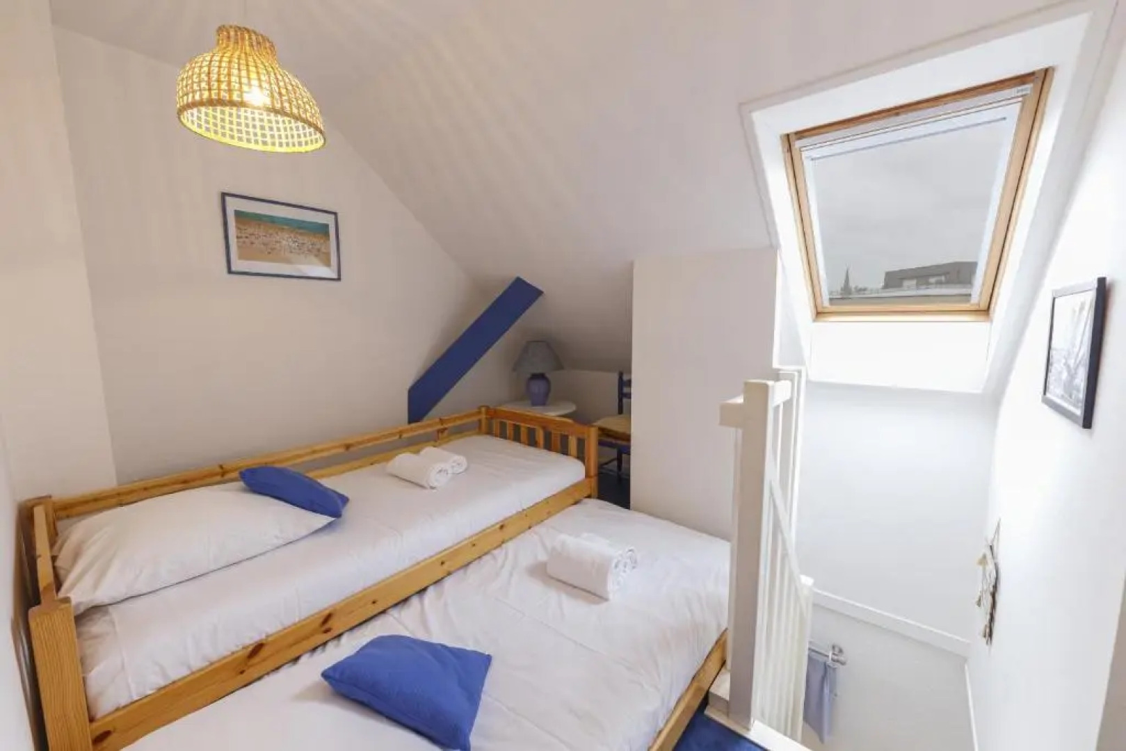 Appartement vue sur le port avec piscine commune