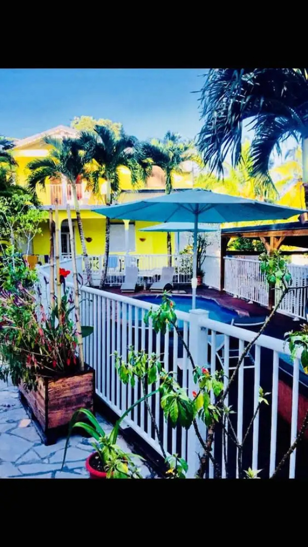 Apartment With one Bedroom in Sainte Rose, With Pool Access, Furnished