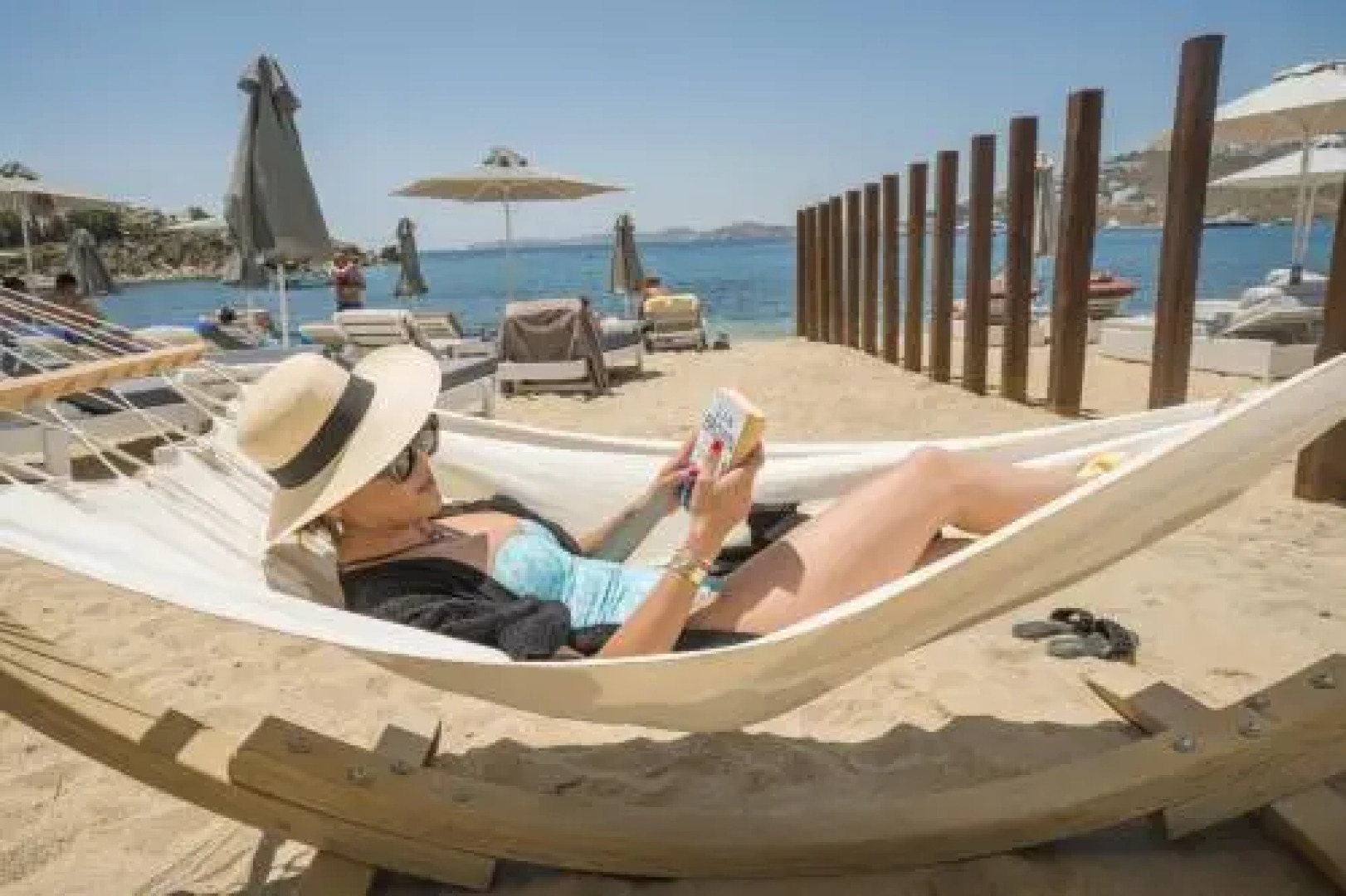 Agia Anna on the beach