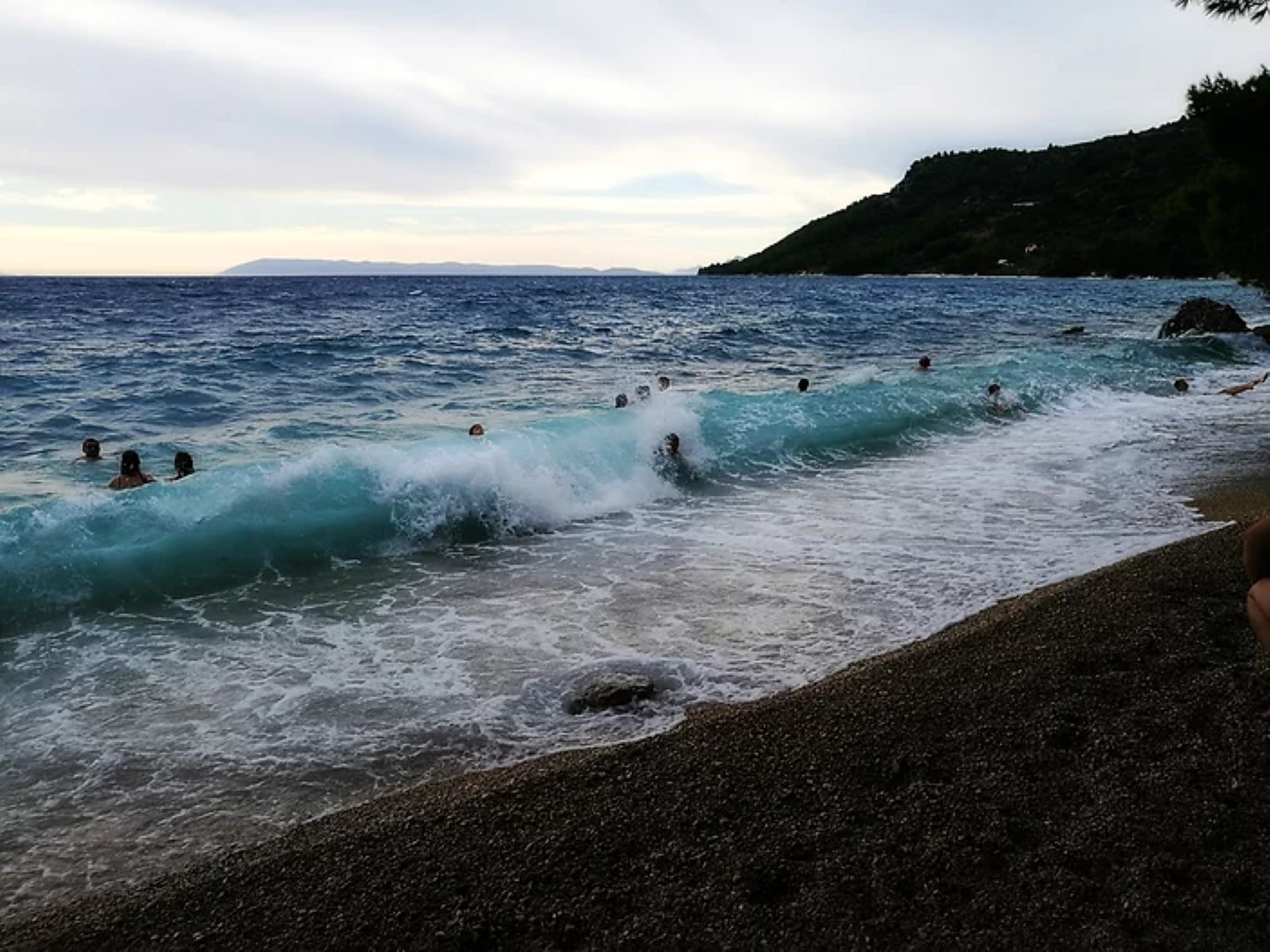 Apartment Blue - 100 m from sandy beach: A1 Igrane, Riviera Makarska