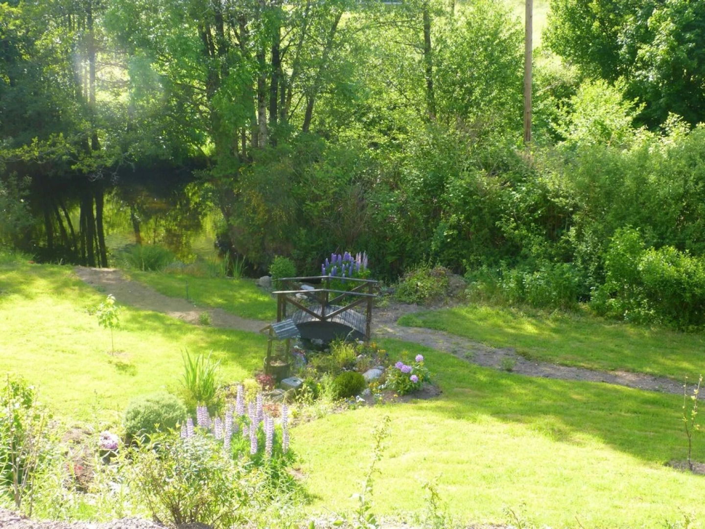 Apartment With One Bedroom In Cornimont With Wonderful Lake View And Furnished Garden