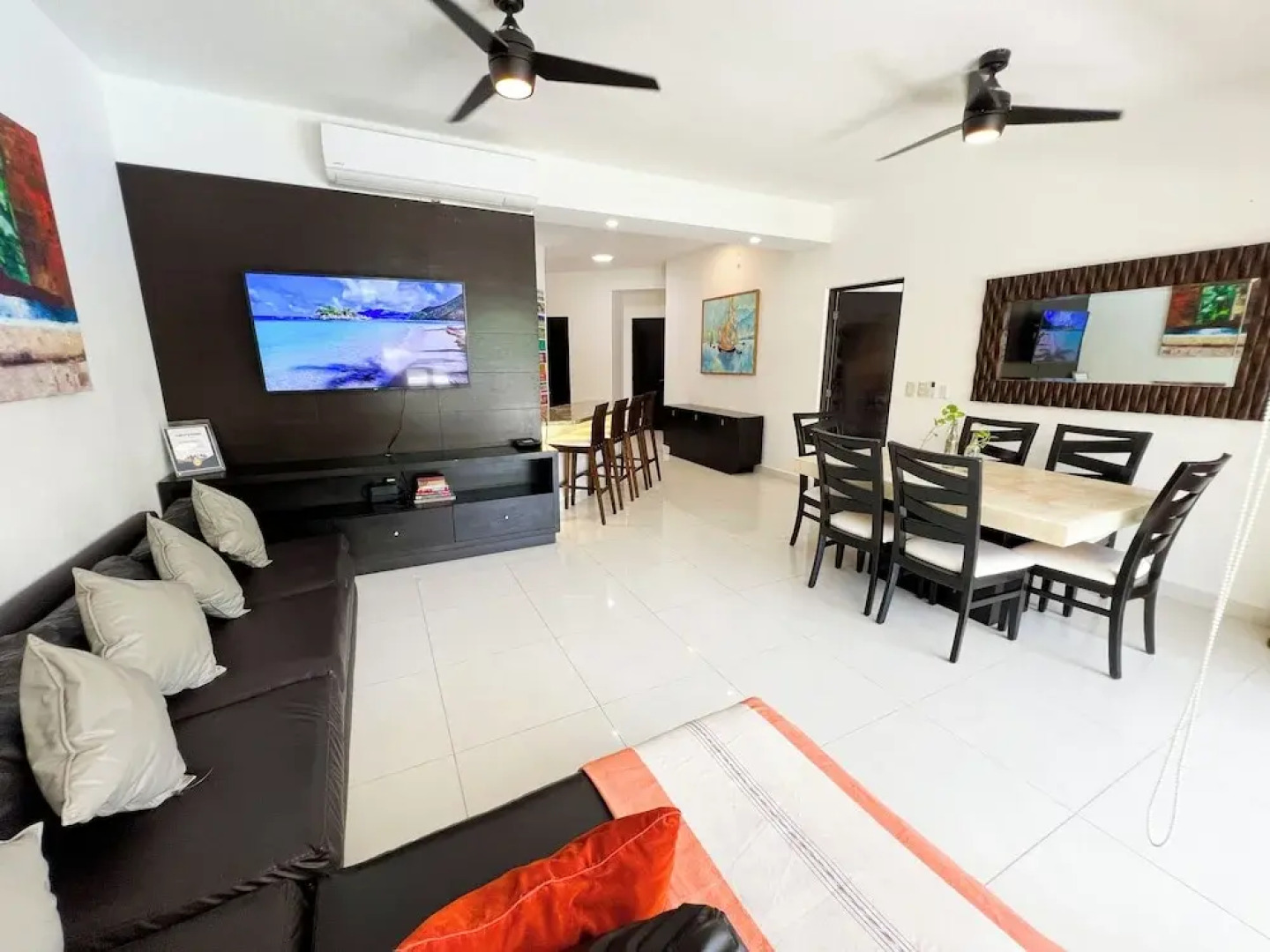 Relajate hermoso jardín y 2 piscinas