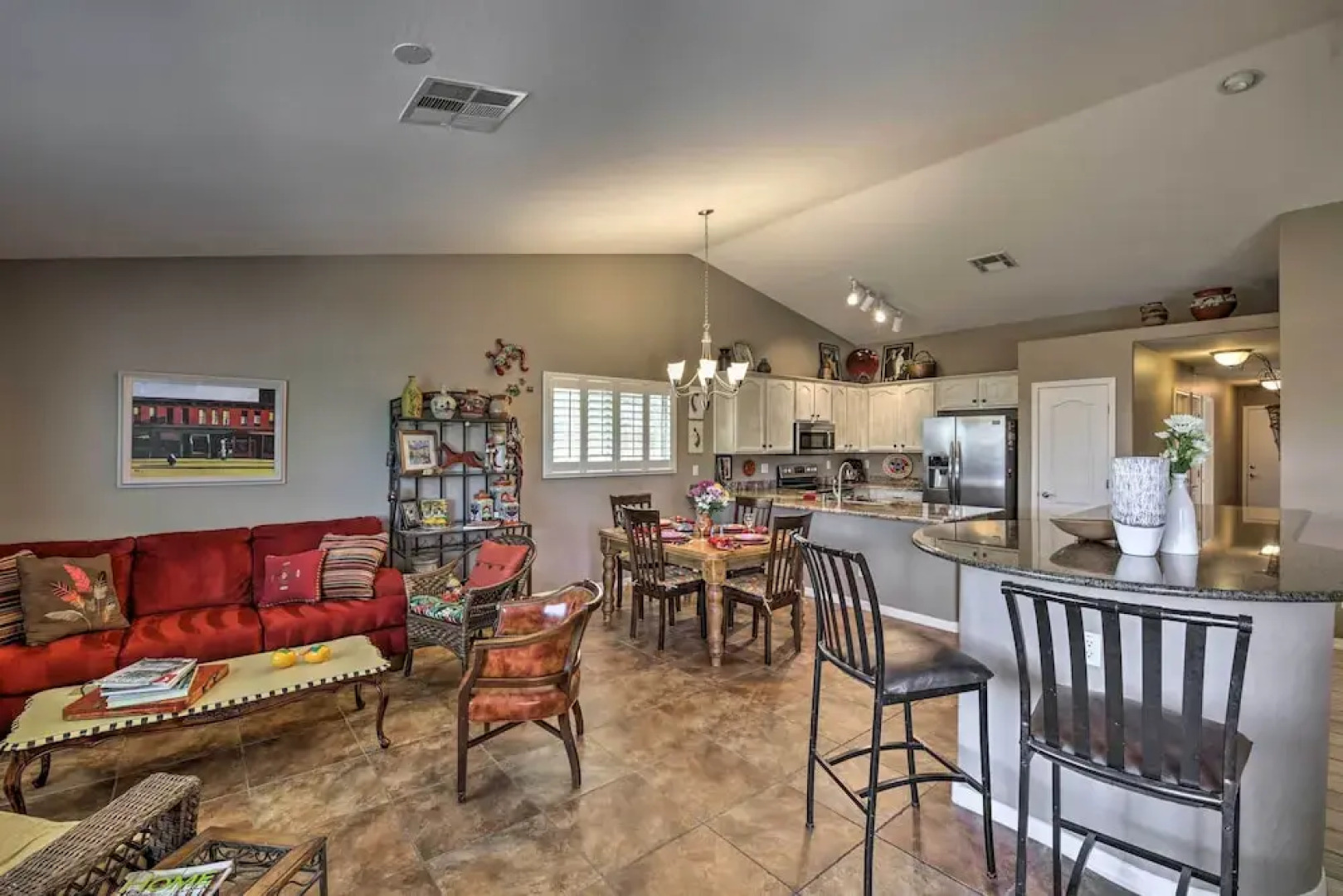 Buckeye Home w/ Pool, Putting Green & Sun Porch!