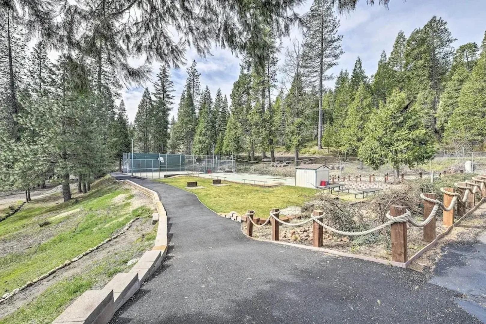 Deck & Views: Pet-friendly Starry Pines Cabin