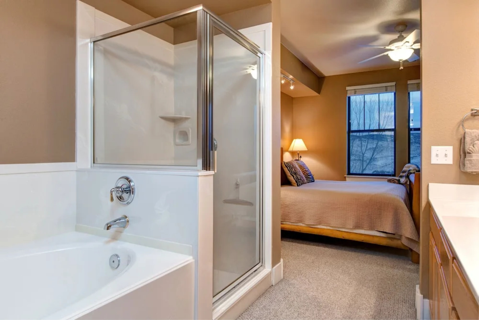 Mountain View Hot Tub Condo by RedAwning