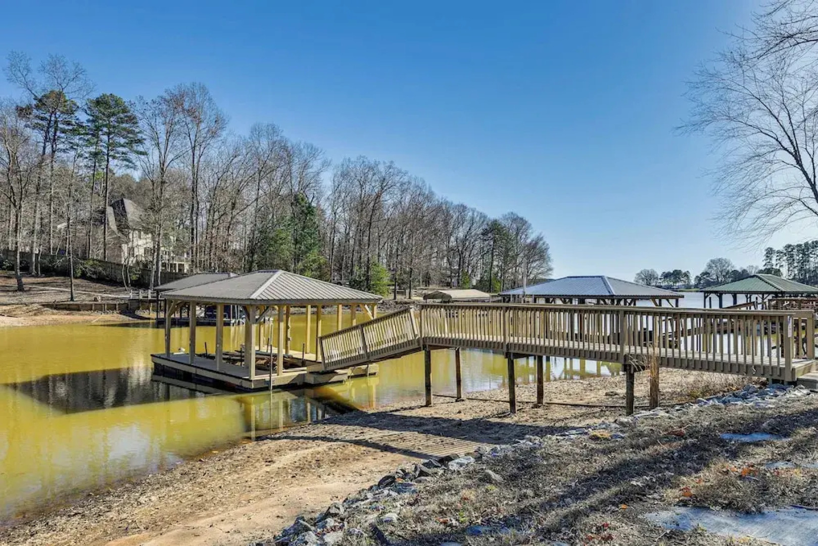 Waterfront Lake Norman Retreat w/ Dock + Hot Tub!