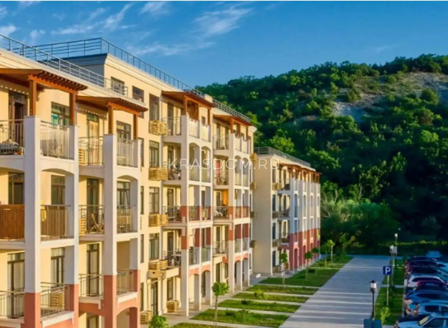 Апартаменты Холидей Хаус на улице Мирная