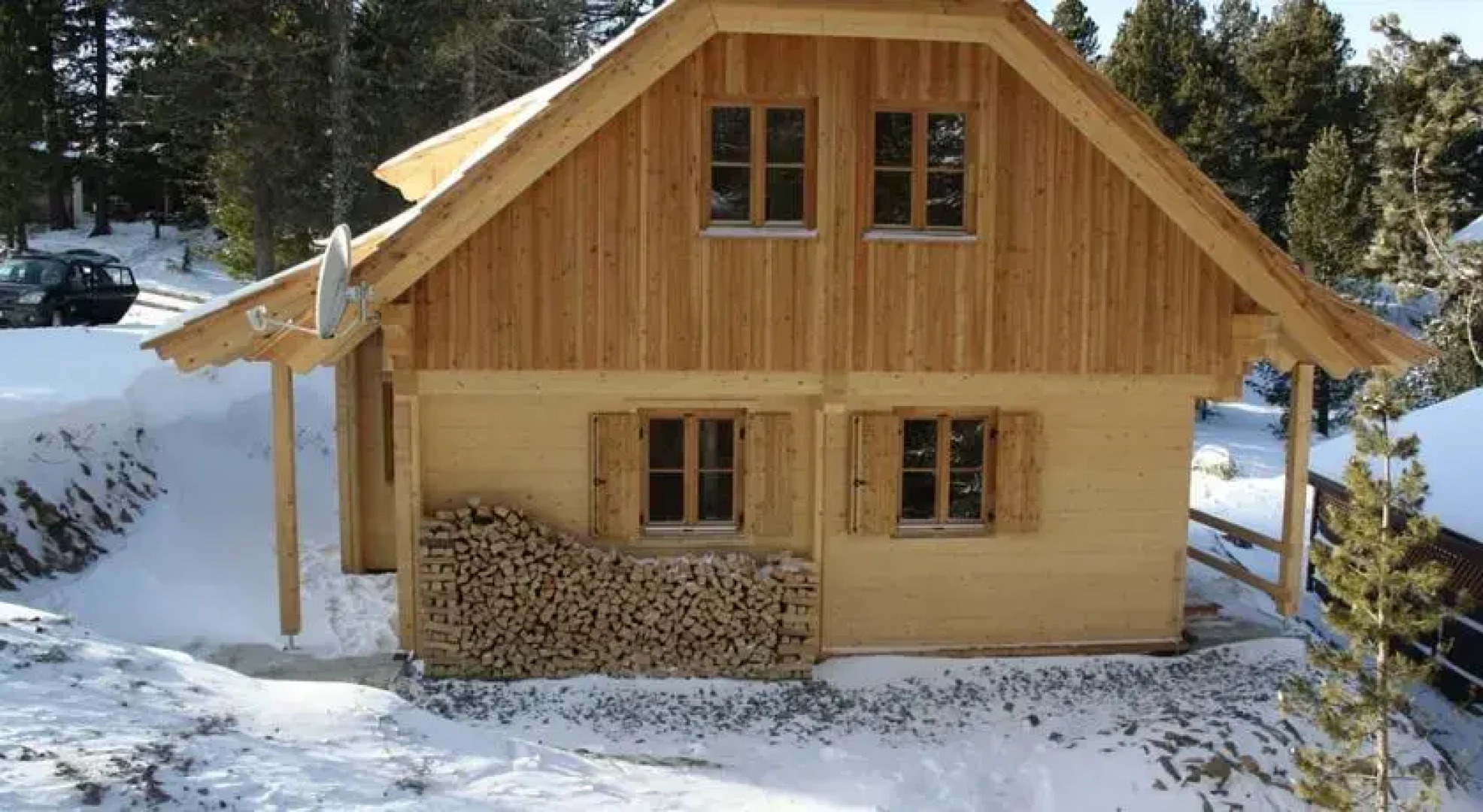 Alpin-Hütten auf der Turracherhöhe