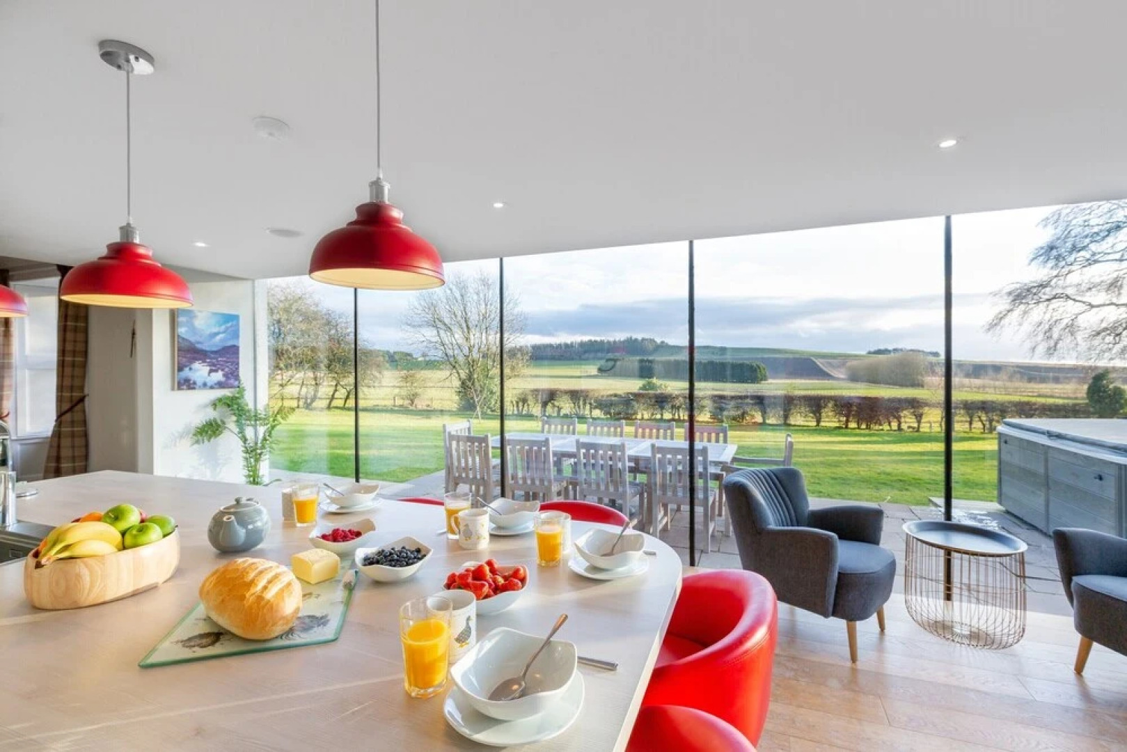 Greenmyre Farmhouse near Kirriemuir in Angus