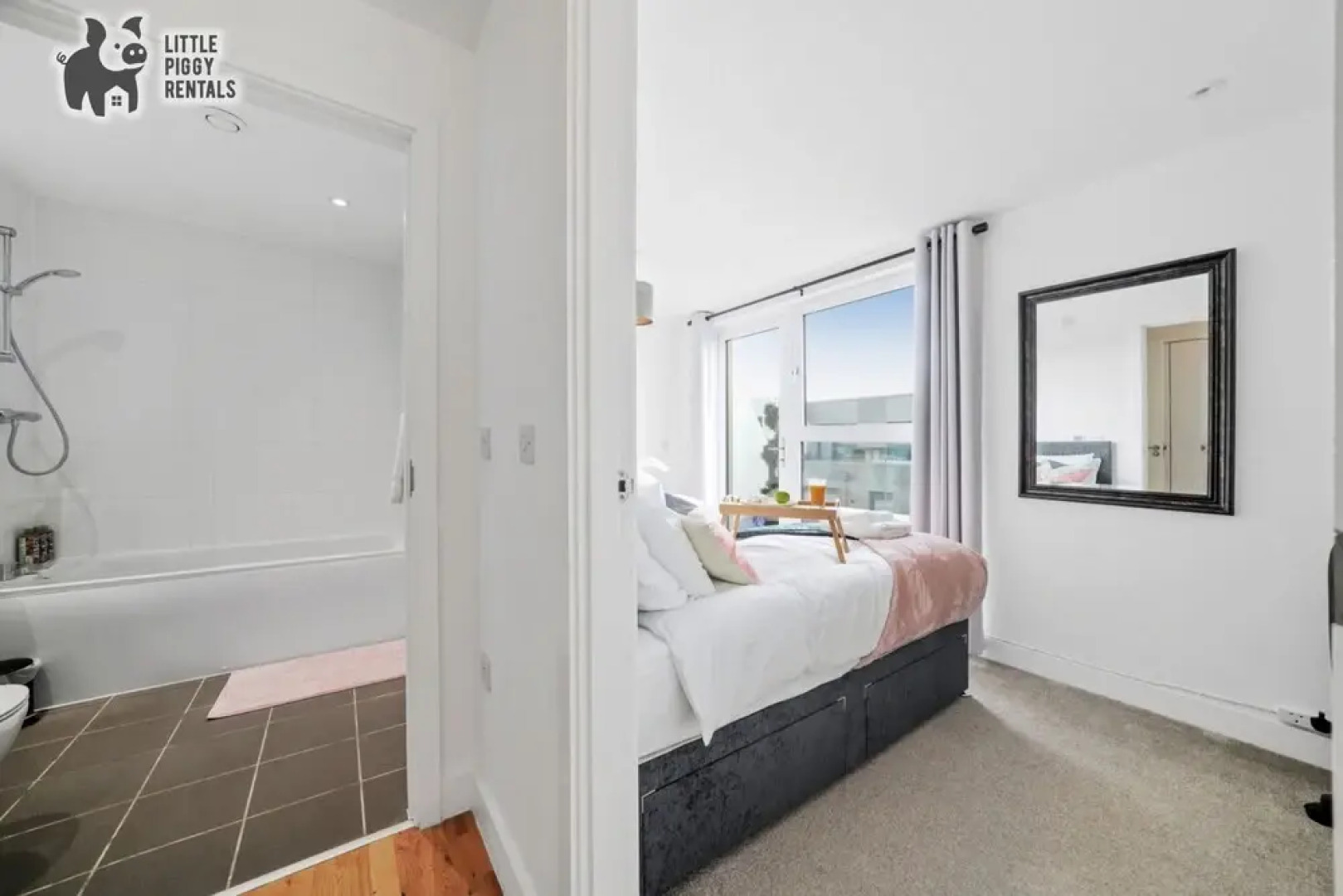 Luxury Eco Super King Apartment With Large Balcony