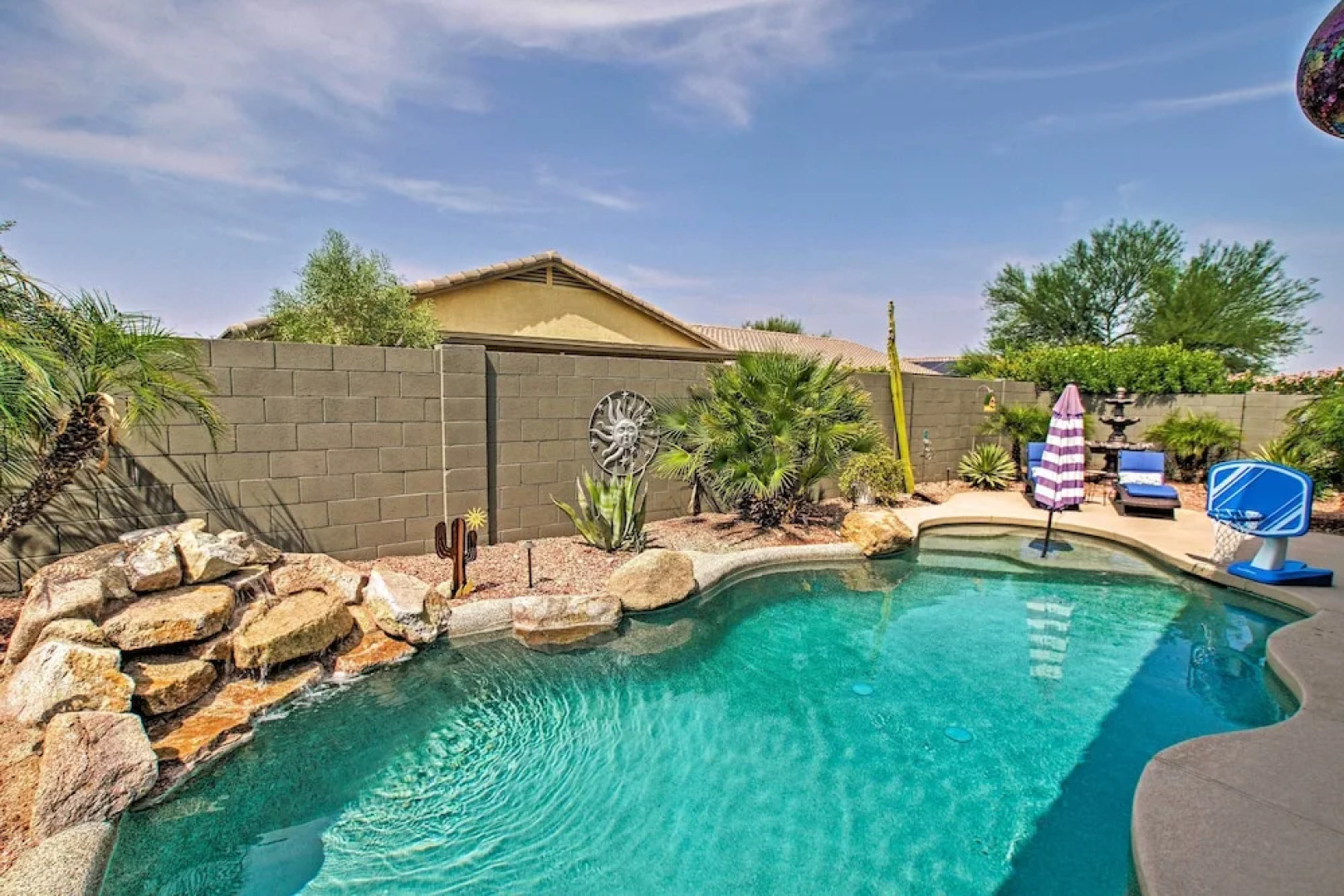 Game Room, Fenced Yard: Estrella Oasis in Goodyear