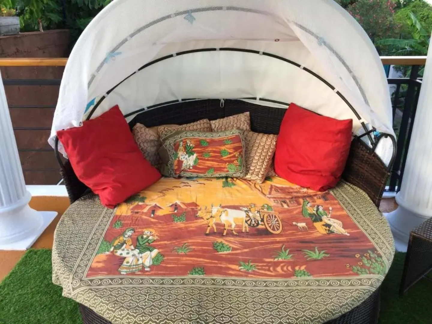 2 bedrooms villa with sea view private pool and jacuzzi at La Gaulette 6 km away from the beach