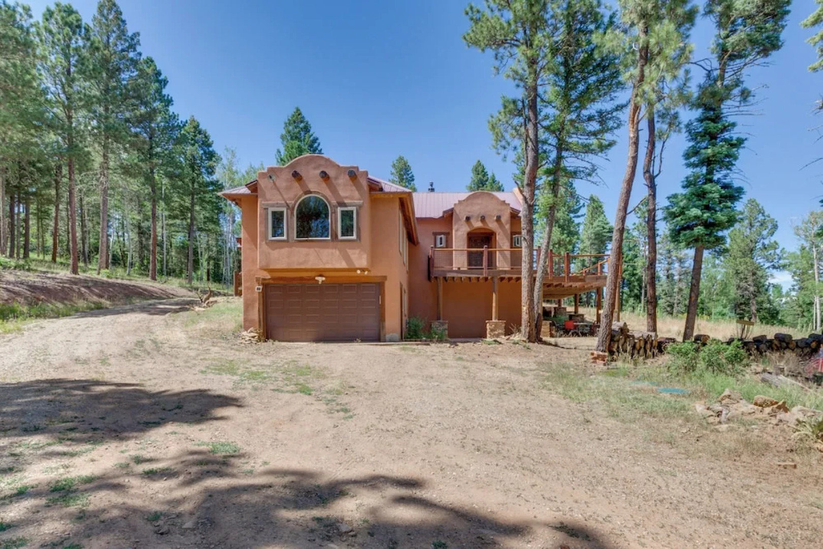 Southwestern Angel Fire Abode w/ Game Room