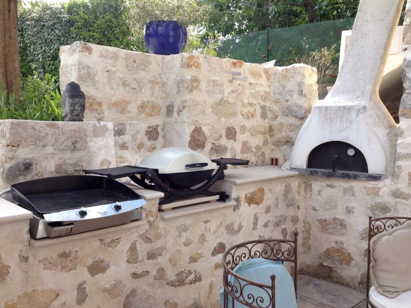 Stone Villa in Saint-jeannet With Roofed Terrace and Garden