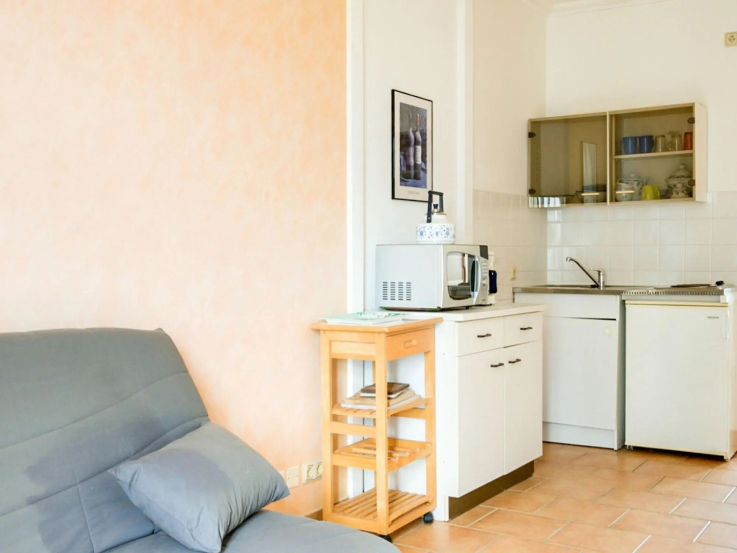 Apartment about 100 metres from the Atlantic Ocean to the south of Brittany.