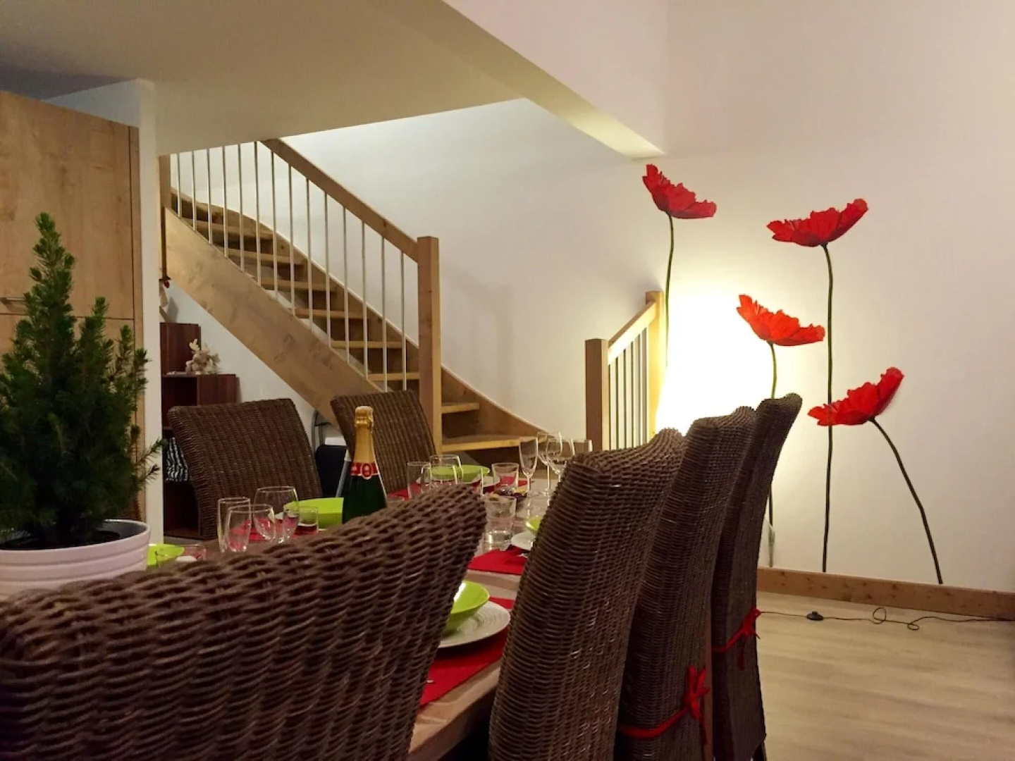 Apartment With 3 Bedrooms in La Lechere, With Wonderful Mountain View, Furnished Balcony and Wifi - 10 km From the Slopes