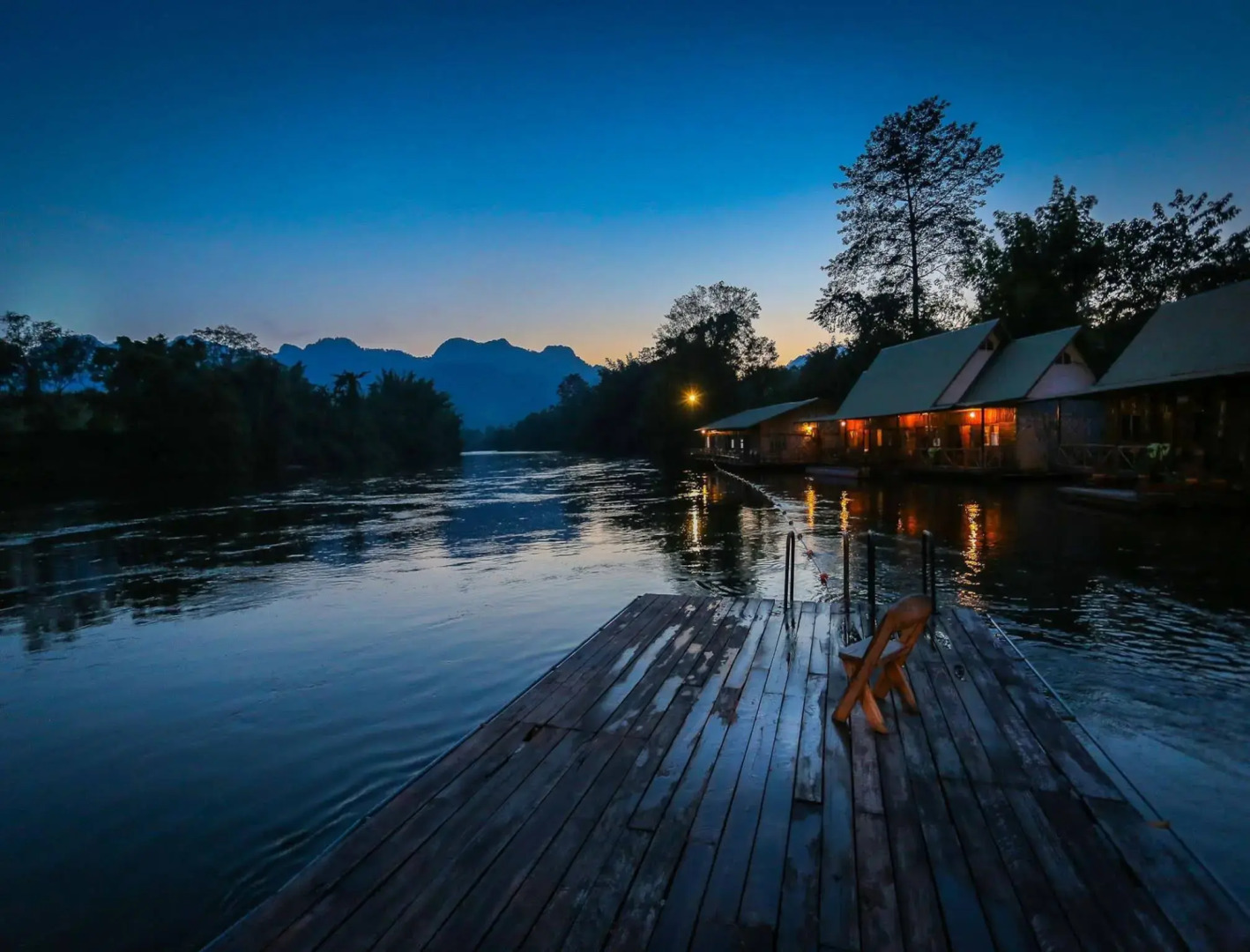 River Kwai Jungle view