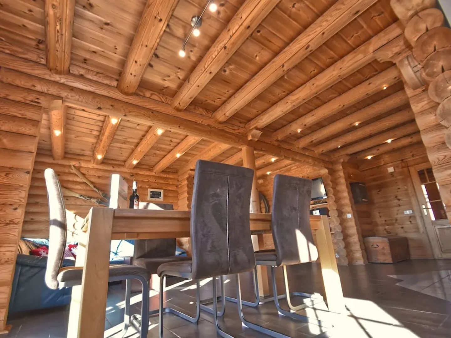 Wooden Holiday Home With Sauna